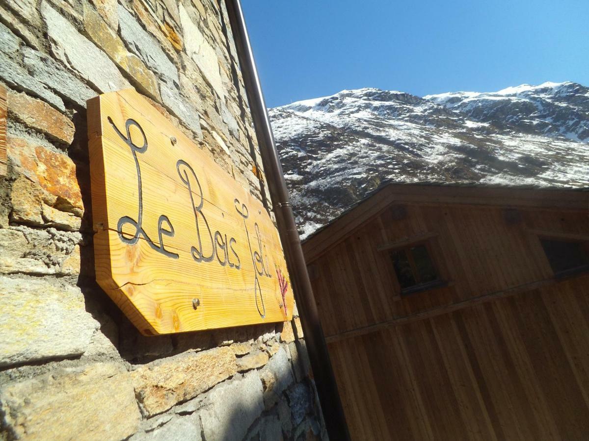 Chalet Le Bois Joli Bonneval-sur-Arc Buitenkant foto